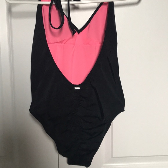 Black one piece bathing suit from PINK - Picture 2 of 3